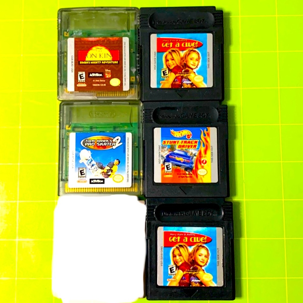 🔥 Nintendo Gameboy x5 Games Lot 🔥